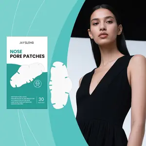 Pore Cleansing Nose Patches, Blackhead Removal, Moisturizing Hydration, Oil Control, Solid Form, Not Flammable, 1 Unit