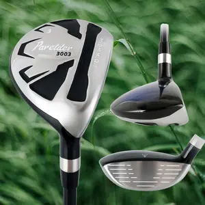 WUDAY Men's Right-Handed Golf Hybrids – 4 Loft Options (17°/20°/23°/26°) – Stiff or Regular Flex – Carbon Fiber Shaft with Premium Rubber Grips – Aerodynamic Design for Maximum Distance & Forgiveness