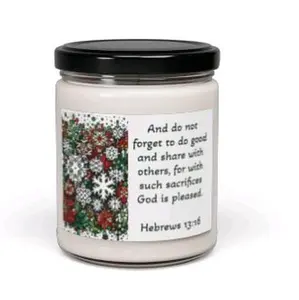 Hebrews 13:16 Scented Candle