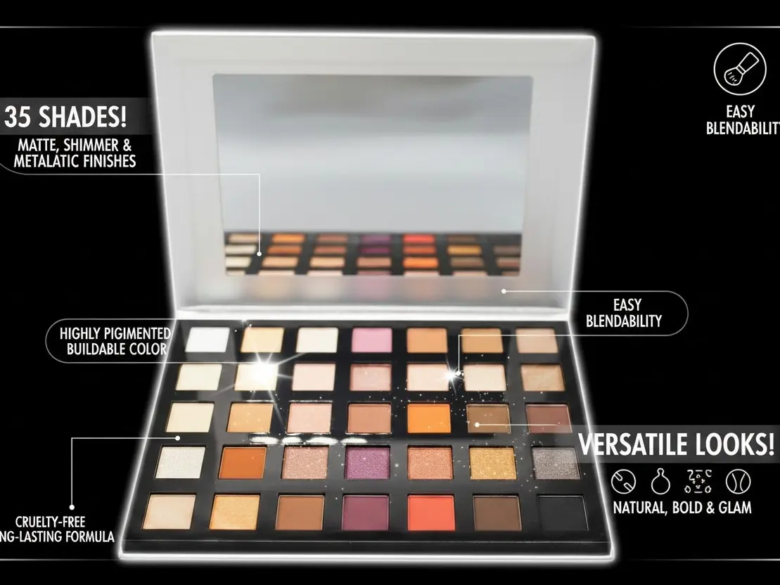 35 Shade Eyeshadow Palette Makeup