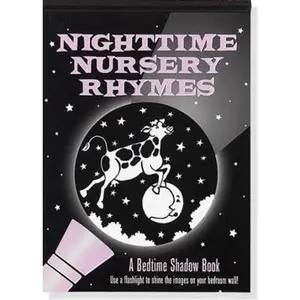USED-Nighttime Nursery Rhymes Bedtime Shadow Book by Peter Pauper Press (Spiral-bound)