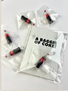 5pcs Fake Coke Bag Fun Novelty Prank Gift, With Fun Coke Pocket Hug Card, Suitable for Party Gifts, Fun Jokes, Birthday Holiday Concerts, Fun Fun Gifts, Funny Gifts For Family and Friends