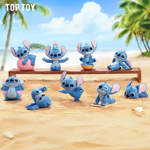 TOPTOY Disney Stitch Energy Yoga Series Blind Box - Adorable Figurines, Surprise Collectible for Stitch Fans, Yoga Lovers, Ideal Holiday Gift, Home & Office Decoration