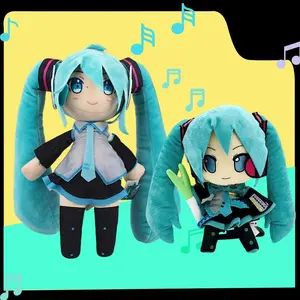 25cm Japanese Anime Plush Stuffed Toy Hatsune Miku Plush Doll Soft Pillow Future Doll Cute Christmas Gift For Children