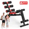 RELIFESPORTS Adjustable Weight Bench for Home Gyms - Unisex, Stable Sturdy Frame, Natural Curve for Better Activation, 4-Level Length Adjustment, 300 lbs Capacity, Compact, Dumbbell Ready, Deep Range Motion Support, Heavy Resistance Design,outdoorfun