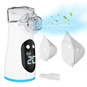 Portable Ultrasonic Sprayer, 1 Box Rechargeable Handheld Moisturizing Sprayer with 2 Counts Mask & 1 Count Nozzle, Body Care Appliances for Home, Travel, Office