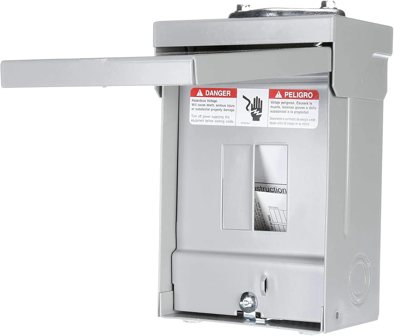 Siemens W0204ML1060U 60 Amp Outdoor Circuit Breaker Enclosure, Gray
