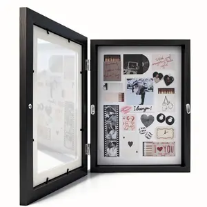 Art Frame, High Quality Frame, Replaceable Front-Opening Art Display and Storage Frame for Wall, Wall Gallery Frames, Home Decor Photo Frame for Living Room and Bedroom