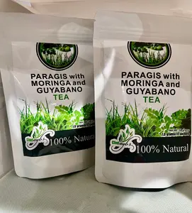 Chef Ayb’s Paragis Guyabano with Moringa Tea 2-packs of 10 sachets per bag (20 sachets 1.8gms each total) Nourishing Herbal Blend for Wellness Support