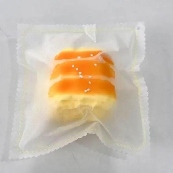 Shiny Sesame Bread Pouch Squishy Toy - Stress Relief Sensory Fidget Toy for Kids