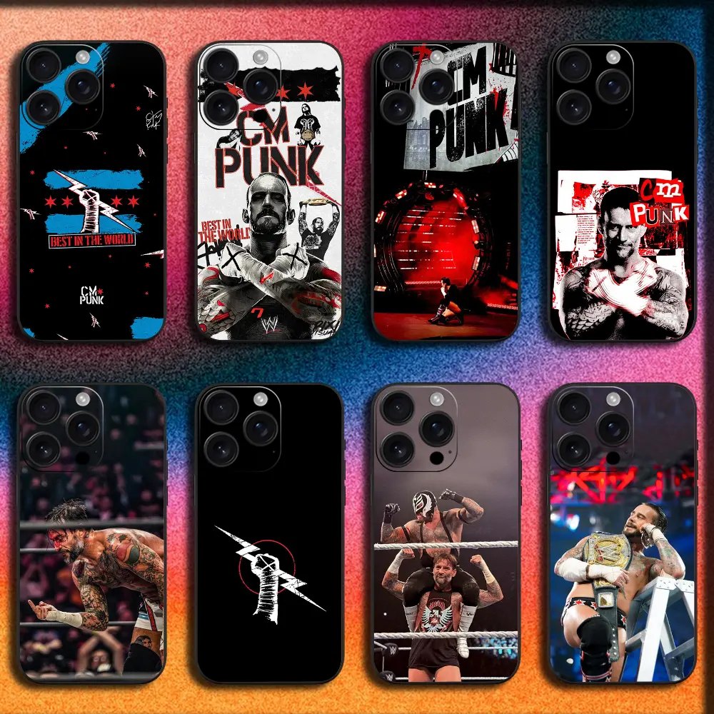 Wrestler CM P-Punk Phone Case For iPhone17, 16,15,14,13,12,11,Pro,XS,Max,XR,Plus,SE,Mini Soft Black Cover - TikTok Shop Wrestler CM P-Punk Phone Case For iPhone17, 16,15,14,13,12,11,Pro,XS,Max,XR,Plus,SE,Mini Soft Black Cover - TikTok Shop