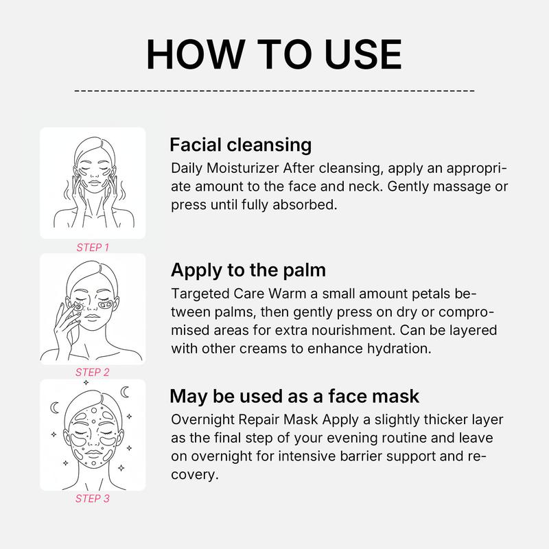 【Lumma Care】 ROSECACT RECOVERY CREAM A lightweight gel-cream designed to hydrate, soothe, and strengthen the skin barrier.