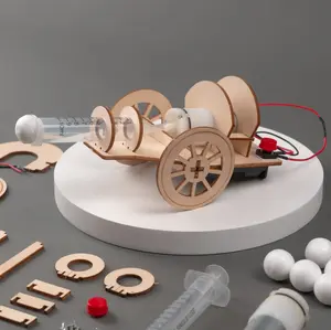 Cannon DIY Kit, Educational STEM Toy, Craft Kit for Kids