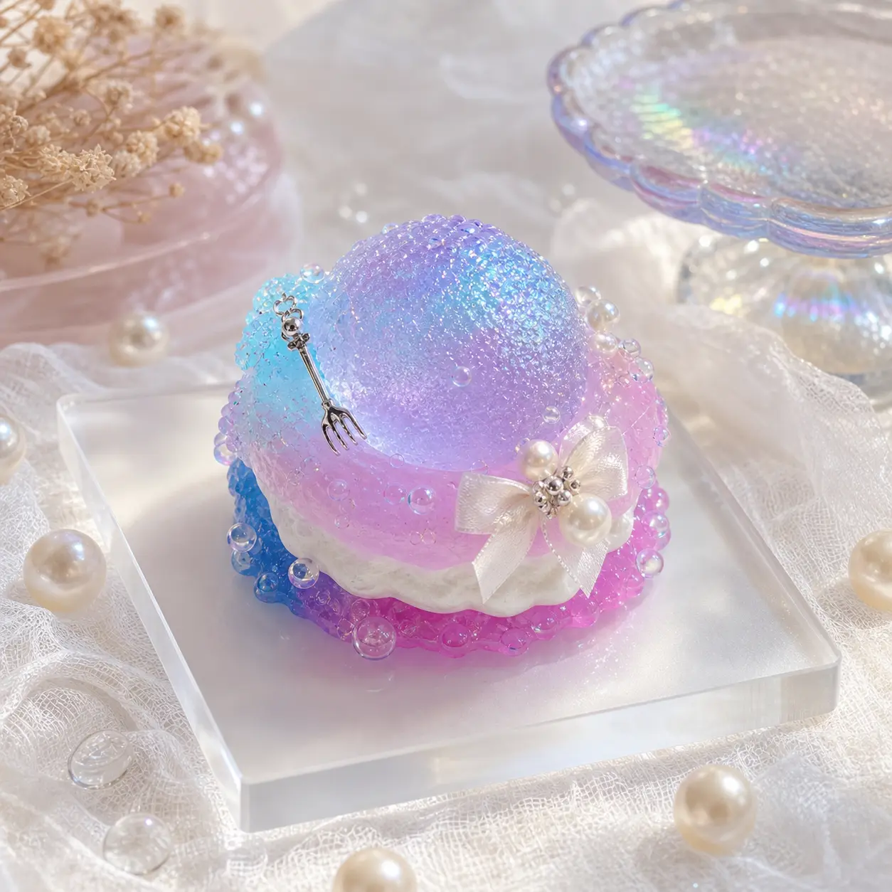 Crystal Dreams Squishy Collection Cute Jelly Sensory Stress Toy