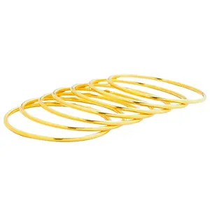 Golden Yellow Bracelet Set for Women - Fashion Accessory