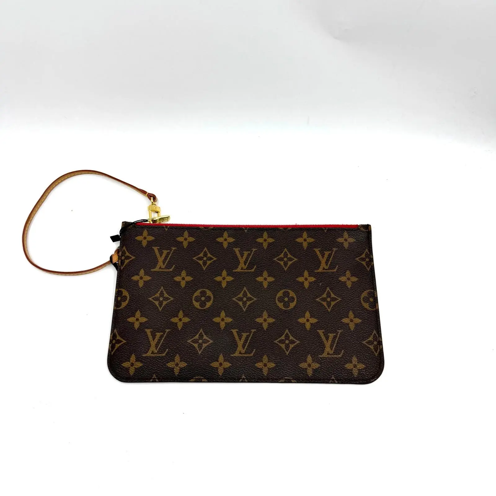 Pre-owned Louis Vuitton AS SHOWN Clutches & Wristlets HZ 2971 Neverfull Monogram Pouch 26.04.03