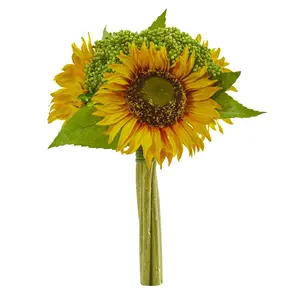 12” Sunflower Bundle Artificial Flower (Set of 3) 12” Sunflower Bundle Artificial Flower (Set of 3)