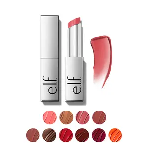 e.l.f. Glow Reviver Slipstick, Nourishing Lip Oil Stick Infused with Squalane Shea Butter & Jojoba Oil for Buildable Color & Soft Shine 3.3mL