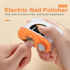 Automatic Electric Nail Clipper USB Charging Smart Nail Cutter Built-in Storage Design Portable Household Nail Care Tool