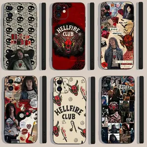 Eddie Munson Phone Cases For iPhone 17 Promax Pro Air 16 Plus 15 14 13 12 Black Shell Shockproof Protective Cover Decal Sticker