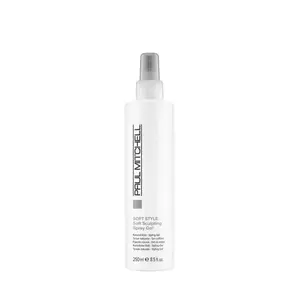 Soft Sculpting Spray Gel - Natural Hold Soft Finish For All Hair Types Vegan Paraben Free Lightweight Haircare