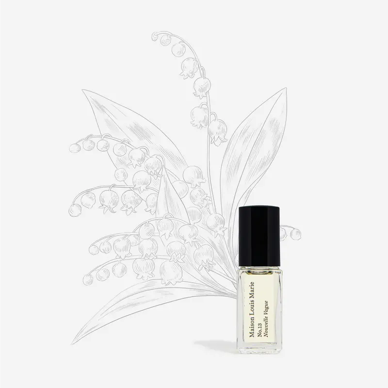 SAMPLE - Perfume Oil - 3ml roller bottle No.13 Nouvelle Vague