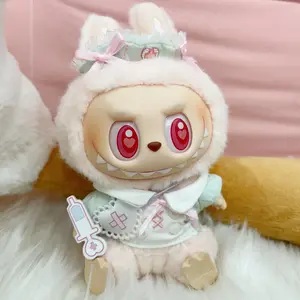 (MewMew)Nurse clothes for 17cm Labubu new outfit