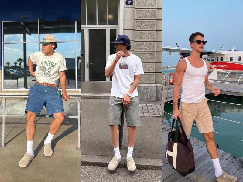 EVELLYHOOTD Women Men Genuine Suede Round Toe Cork Footbed Clogs Potato Shoes Slide Outdoor Gym Shoes with Arch Support Flat Buckle Clogs Retro Fashion Walking Shoes Slippers 【Wide Feet PLS SIZE UP 】 EVELLYHOOTD Women Men Genuine Suede Round Toe Cork Footbed Clogs Potato Shoes Slide Outdoor Gym Shoes with Arch Support Flat Buckle Clogs Retro Fashion Walking Shoes Slippers 【Wide Feet PLS SIZE UP 】