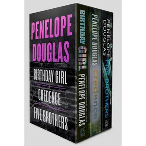 Penelope Douglas 3-Book Boxed Set: Birthday Girl, Credence, and Five Brothers -- Penelope Douglas - Paperback