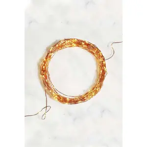 Natural Copper Fairy Lights - Battery Operated