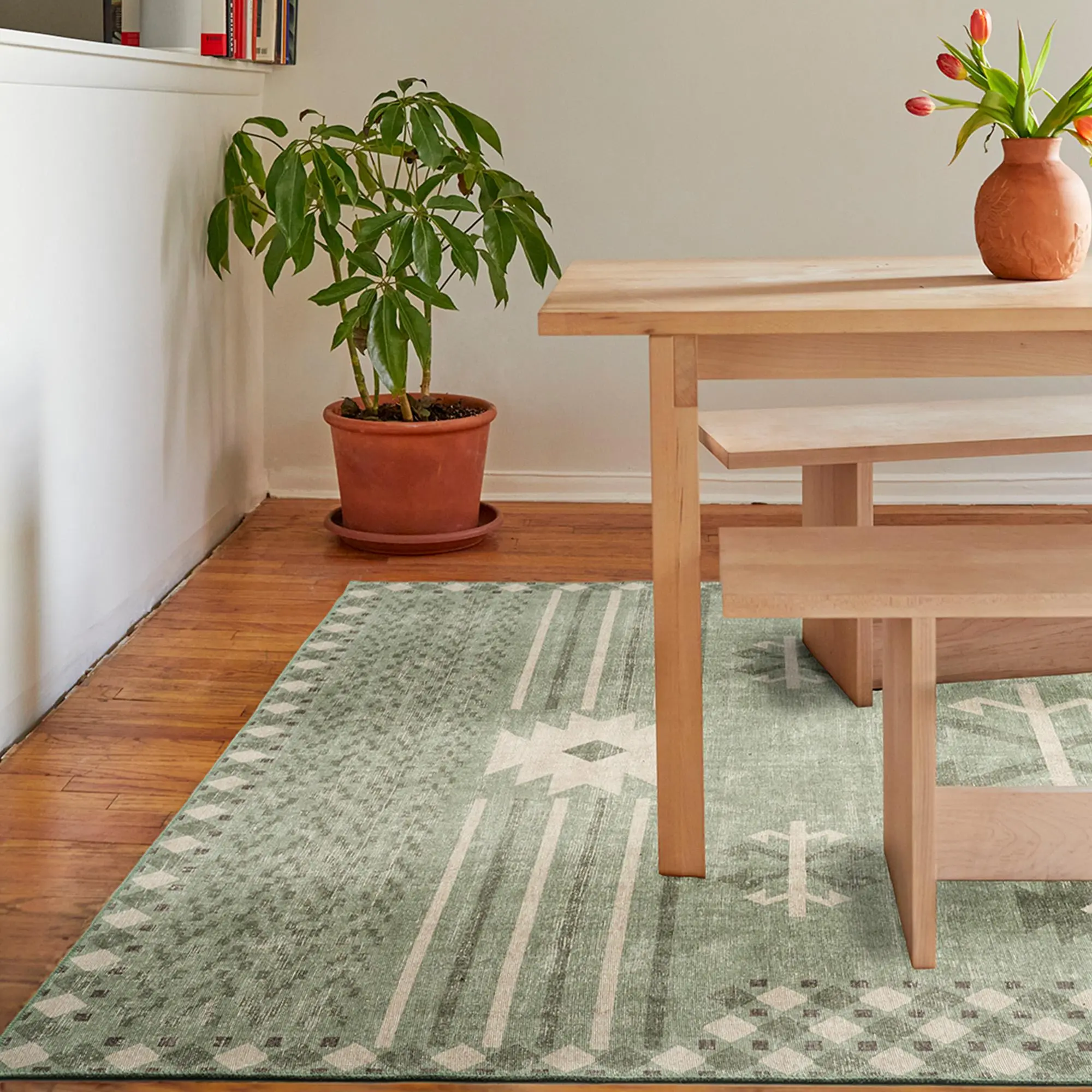 Revival Flam Easy Care Rug