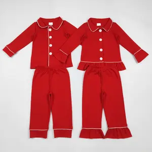 Toddler Christmas Red Pajamas 2Pcs Sleepwear