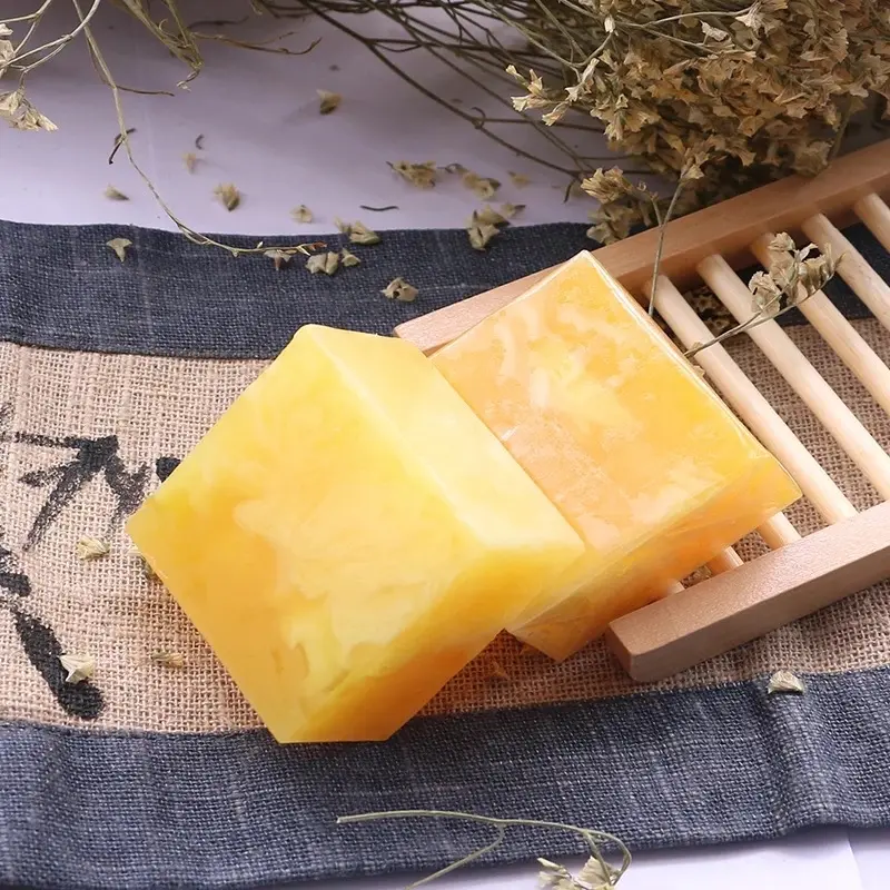 [2pcs] Yoni pH Balancing Intimate Soap Bar Papaya Lavender Scent Soothing Antibacterial gel