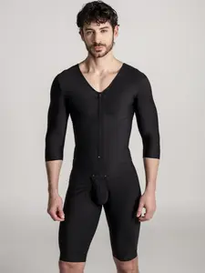 Garment With Long Sleeve - Comfortable Recovery Garment with Compression, Breathable Fabric, and Under-Clothing Feature
