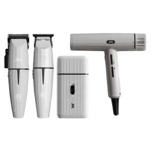 Professional Ghost Collection - Clipper, Trimmer, Shaver, & Hair Dryer (Combo) Adjustable Brush