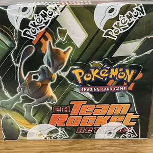 2004 Pokémon TCG EX Team Rocket Returns Booster Box 36 Packs - Factory Sealed! - Rare Gold Star/ex Era