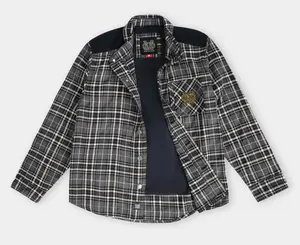 Garfield Flannel | Black