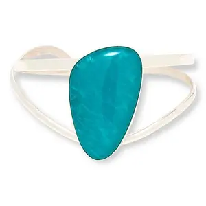 Mine Finds by Jay King Sterling Silver Amazonite Cuff Bracelet