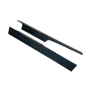 Black Aluminum Diamond Plate Rocker Panel for EZGO TXT Golf Cart 1996-2013