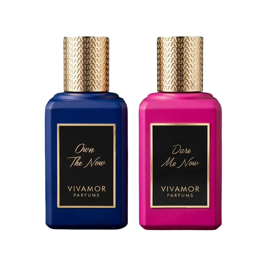 Vivamor Women's Fragrance Extrait De Parfum Bundle - Dare Me Now + Own The Now, 2 x 100ml (3.4 fl oz, 3 to 3.9 fl oz range) Fresh Scent, Single Item Set