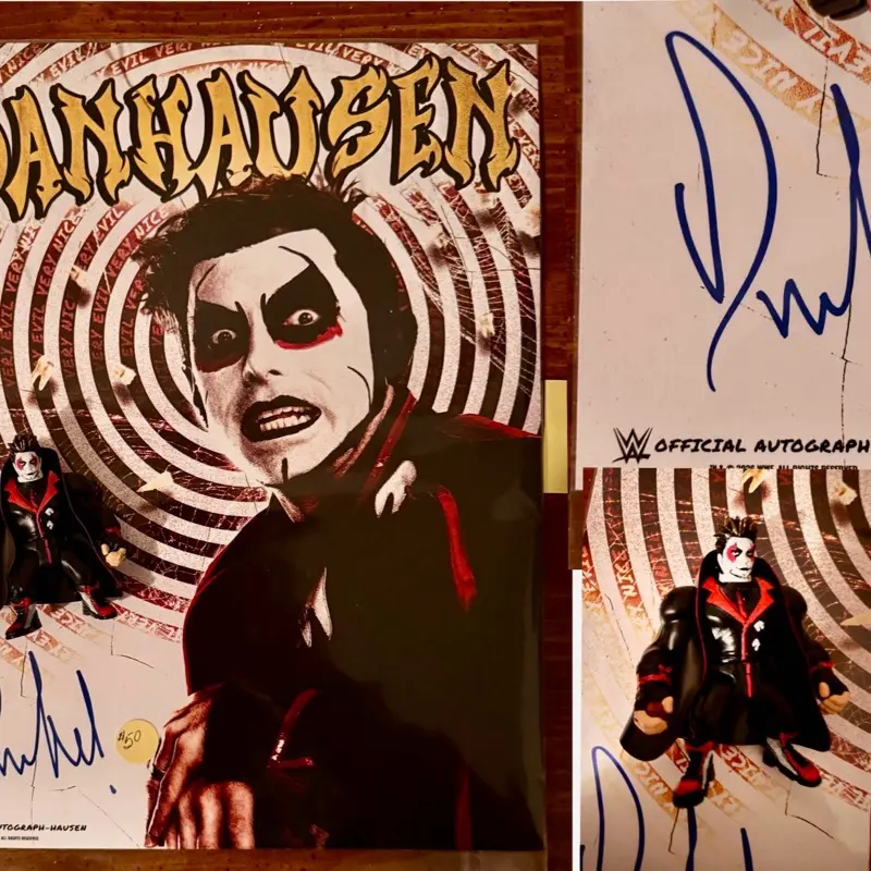 DANHAUSEN Autograph and Figurine Set