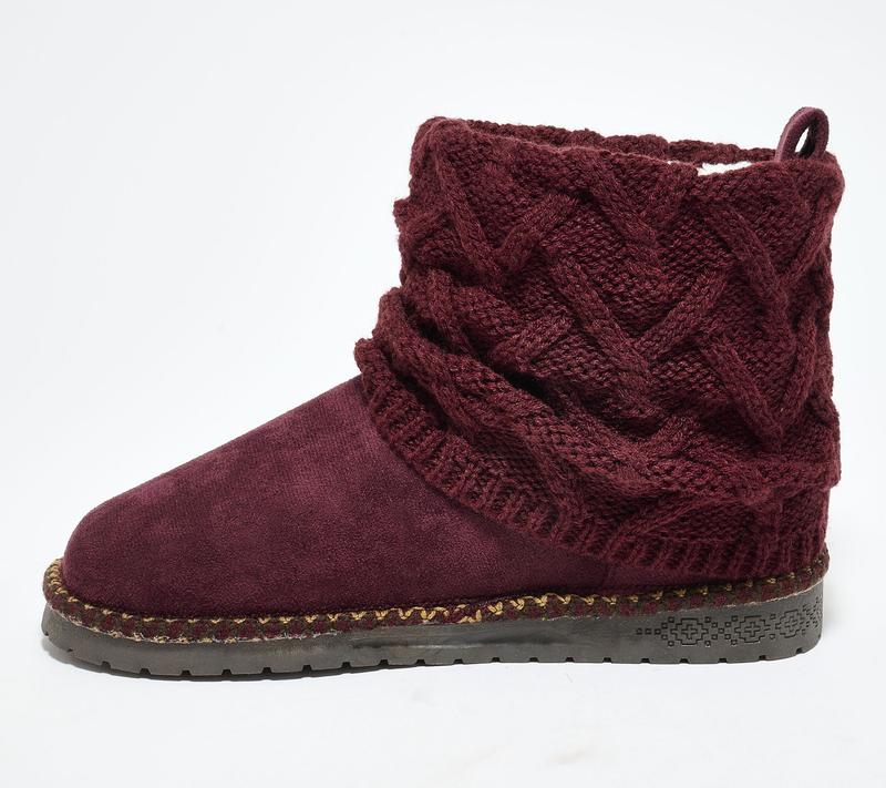 Muk Luks Cuffed Winter Boots - Larue