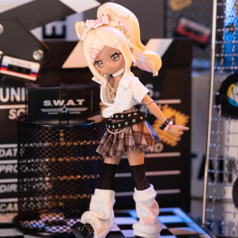 Electronic Cute Pet Series BJD Blind Box, Collectible Electronic Pet Game World 1/12 Ball Jointed Doll, Cute Dress Up Doll with Joints Collection Action Figure Toys Playset Birthday Christmas Gifts for Girls Boys