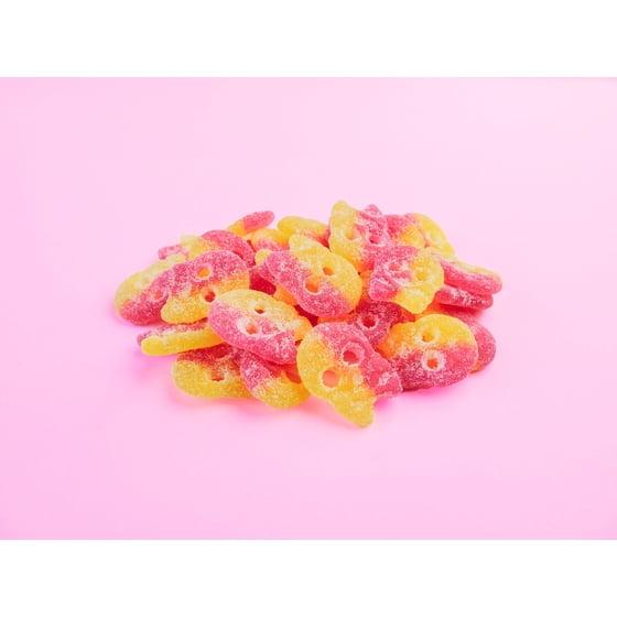 BUBS Swedish Soft Sour-Sweet Pick-and-Mix Gummy Pouch Variety Pack - 10 oz Viral Trending Snacks for Candy Lovers, Sour & Sweet Flavors (Strawberry Vanilla, Tutti Frutti, Lemon Raspberry, Banana Toffee) - Vegan, Gluten-Free, Swedish Candy, Gummies