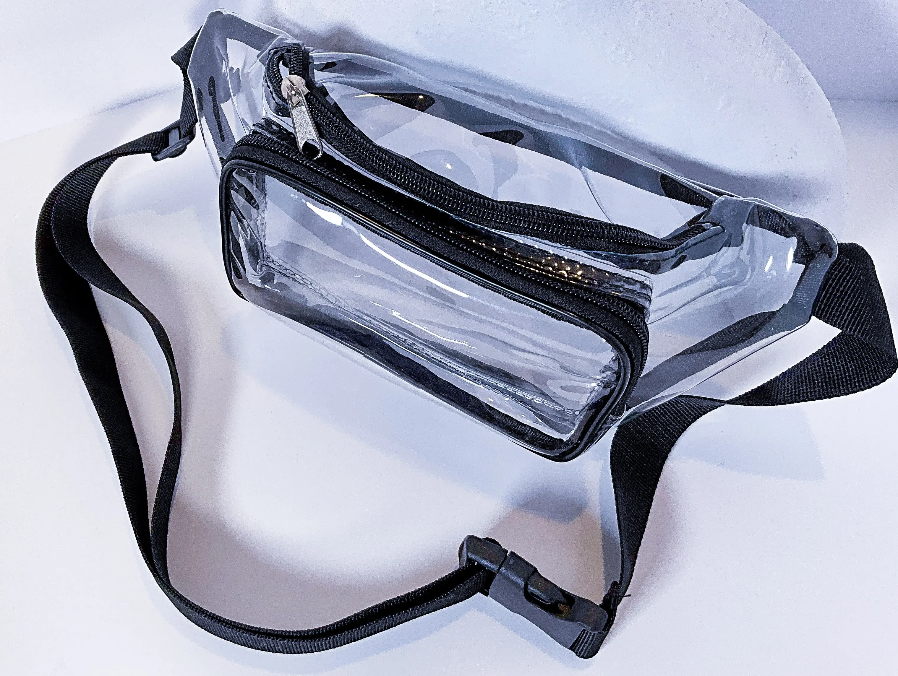 Gate Pass Belt Bag | Clear Stadium-Approved Fanny Pack for Concerts, Games, Festivals & Travel