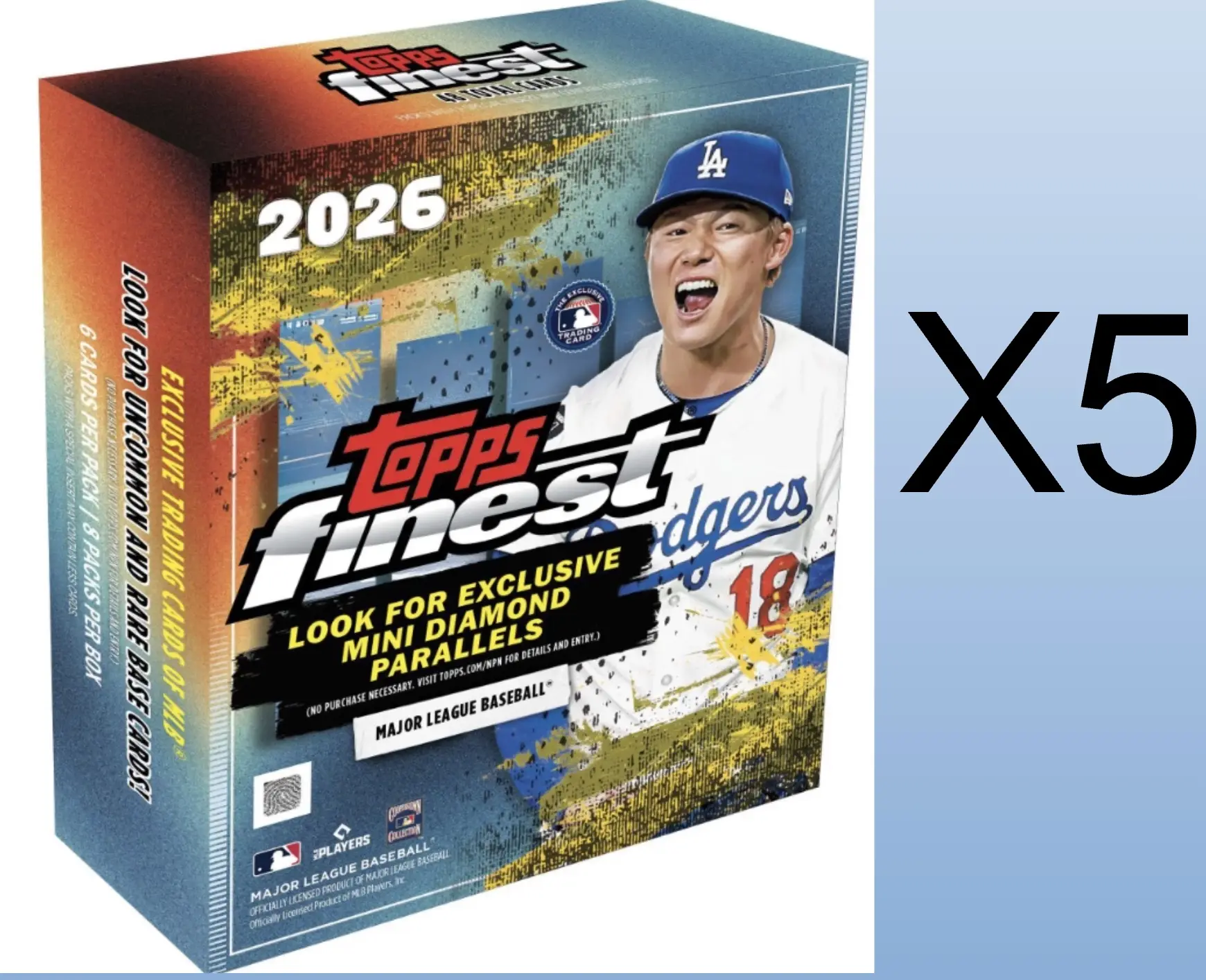 Break #034 - MLB 2026 Topps Finest X5