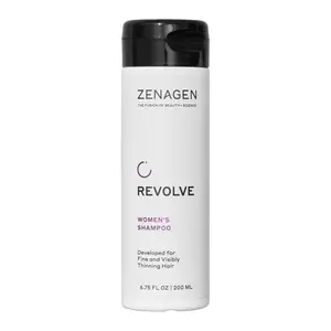 ZENAGEN Revolve Women's Thickening Shampoo | Supports Appearance of Fuller, Healthier-Looking Hair, Developed for Fine & Visibly Thinning Hair, Plant-Based, Color-Safe, 5-Minute Treatment