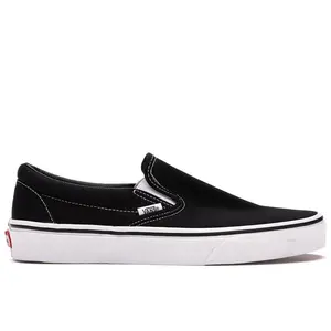 Vans Men's Classic Slip On Black, from StockX