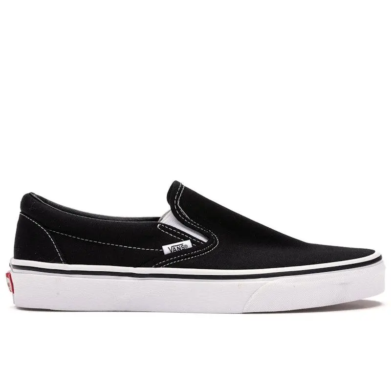 Vans Men's Classic Slip On Black, from StockX