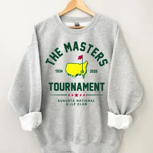 [SALE OFF 50%] 2026 The Masters Tournament Sweatshirt/Tshirt – Augusta National Golf Club Pullover, Vintage Golf Crewneck, Unisex Cotton Sweater, Perfect Gift for Golf Fans OLU